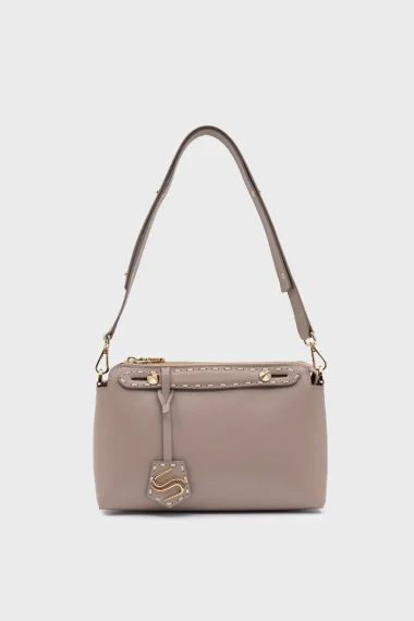 SCO-032 Mink Textile Women’s Shoulder Bag